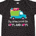 thumbnail image 4 of Inktastic Gram Loves Me Grandchild Truck Boys Baby Bodysuit, 4 of 5