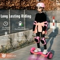 thumbnail image 5 of SISIGAD Hoverboard for Kids Ages 6-12, 6.5" Colorful Lights Wheels, Self Balancing Scooter Gift for Kids, Pink, 5 of 6