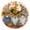 Cute Leopard Skin Gnomes, variant on Wobogo Chubby Snowman Wall Clock 10in Silent Mechanism Battery Operated Retro Style for Living Room Bedroom and Kitchen Black Pointer