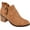 Brown, variant on Womens Jo Pull On Kitten Heel Booties