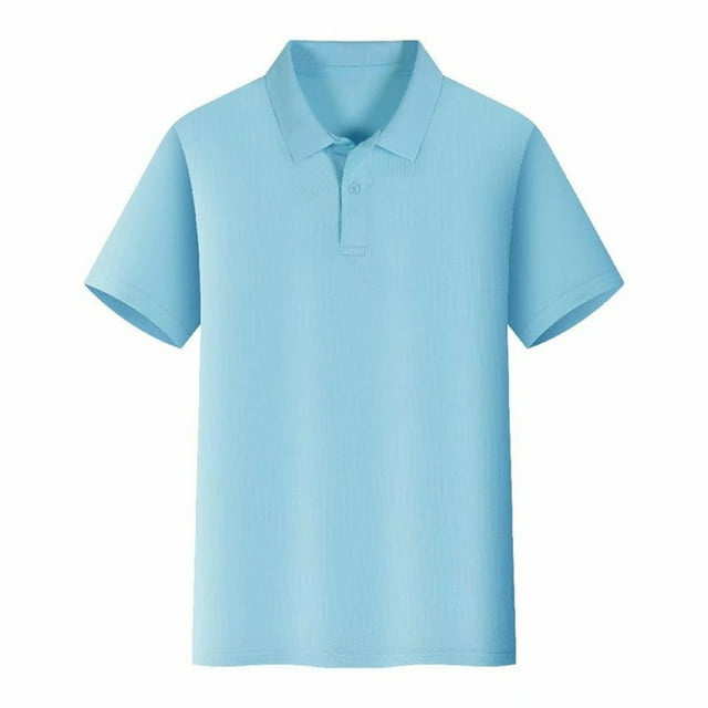 Chemise à Manches Courtes Respirante d'Été pour Femmes et Hommes, Mode Décontractée, Col à Revers, Couleur Unie