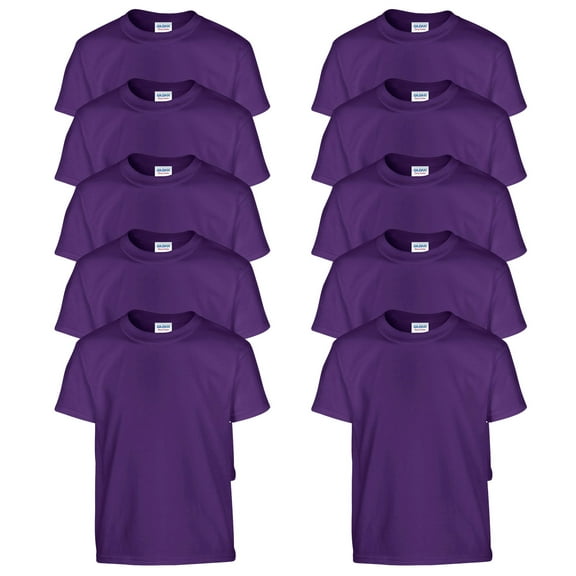 Gildan Boys Heavy Cotton T-Shirt - G500B (Pack Of 10)