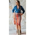 thumbnail image 1 of SERAPE PRINT SHORT SKIRT WITH SLIT, 1 of 2