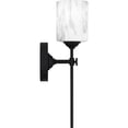 thumbnail image 2 of Aria 1-Light Matte Black Wall Sconce, 2 of 5