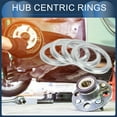 thumbnail image 2 of Unique Bargains Hub Centric Rings, 64.1mm ID to 82mm OD Vehicle Wheel Hubrings Aluminum Alloy, 4 Pcs, 2 of 6