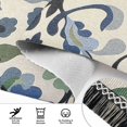 thumbnail image 6 of Yayeee Runner Rug for Bedroom 2'x6' Machine Washable Hallway Non Slip Mat, Blue Floral, 6 of 8