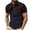 Black, variant on ZRGHAOYLQ Short Sleeve Big and Tall Plaid Graphic Tees Loose Collared T Shirts Business Casual Henley Shirts Quick Dry Moisture Wicking T-Shirts Plus Size Button Up V Neck Tshirts