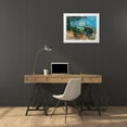 thumbnail image 3 of Cezanne, Paul 18x15 White Modern Wood Framed Museum Art Print Titled - Mount Sainte–Victoire, 3 of 4