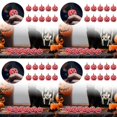 thumbnail image 1 of Party Supplies Mini Pumpkin Decorations with Faces for Festive Table Centerpieces and Event 10PCS,4-Pack, 1 of 7