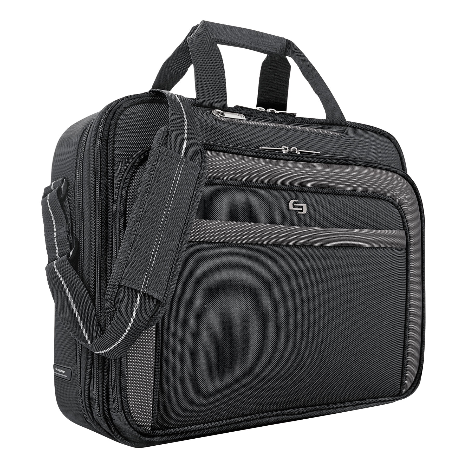 USLCLA3144, US Luggage CheckFast Clamshell Design Laptop Case, 1, Black