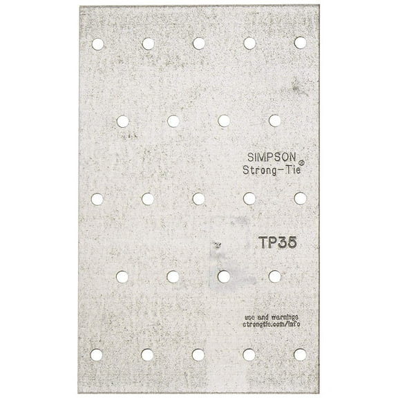 Simpson Strong Tie Tie Plate TP35 3-1/8-inch by 5-inch