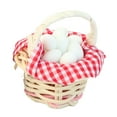 thumbnail image 2 of HILABEE Maison de Poupée Miniature 1:12 pour Adolescents Enfants Adultes Uf Blanc, 2 of 9