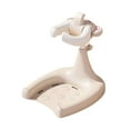thumbnail image 2 of Soporte de baño portátil para niños, asistencia de baño ajustable, soporte de ducha, ayudante de baño para bebés con base antideslizante, adecuado para el baño de niños. Caqui, 2 of 9