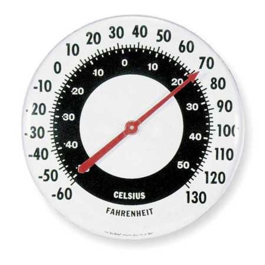 TAYLOR 68162 Analog Thermometer, 60 Degrees to 120 Degrees F for Wall