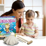 BUDDY N BUDDIES Dig It Up, Pearl Excavation Kits, Dig Out & Make Your Own Bracelet with Beautiful Pearl, Children's Popular Science Education Toys