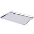 thumbnail image 2 of Tiger Chef 1/4 Quarter Size 9.5 x 13 inch Aluminum Sheet Pan Commercial Bakery Equipment Cake Pans NSF Approved 19 Gauge 1 Pack, 2 of 4