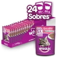 thumbnail image 1 of Caja de Alimento Húmedo Pouch Soufflé para Gato Adulto Parrillada Mixta WHISKAS 24 sobres de 85 g, 1 of 2