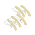 thumbnail image 2 of jinwen 5 Pieces Wheel Rim Protector High Performance Wheel Changing Rim Edge Savers Beige Yellow, 2 of 9