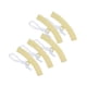 thumbnail image 2 of 5 piezas de protectores de llantas, accesorios de protección, cambio de ruedas profesional Beige Amarillo, 2 of 9