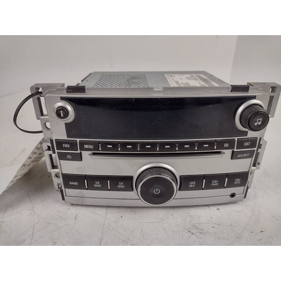 Pre-Owned 09 10 11 12 Chevrolet Malibu AM FM CD MP3 Radio Receiver OEM - Verify Specific Vehicle Fitment In Description - (Good)