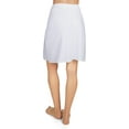 thumbnail image 3 of MeMoi Women's  High-Waist Double-Bonded 22" Half Slip - Womens - Female, M, White, 3 of 3
