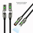 thumbnail image 3 of 240W Male Type C Charging Cable with LED Light Function for Camping, 3 of 13