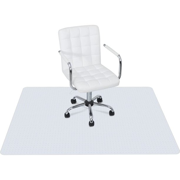 Office Chair Mat for Low Pile Carpet with Lip, Heavy Duty Floor Mats