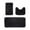Black, variant on Bath Rugs 3 Set, Bathroom Rugs, Toilet Mats Universal Soft Comfortable Water Absorption, Bath Mats Non-Slip Thick Machine Washable