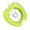 B, variant on EGNMCR Stainless Steel Fruit Cutter Portable Thickened Fruit Cutter Household Fruit Splitter Core Remover Stainless steel fruit slicer