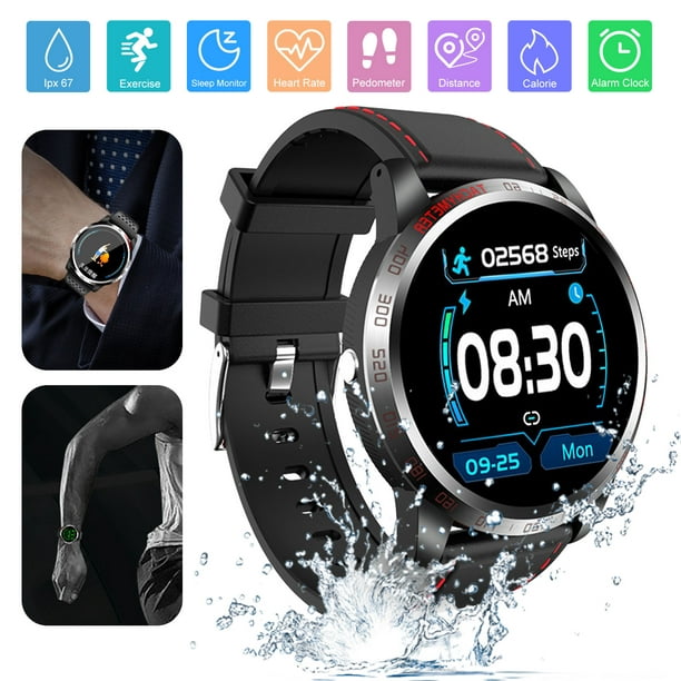 TSV Smart Watch, Bluetooth Fitness Tracker Health Watch ...