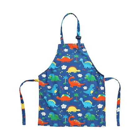 

QUSENLON Cute Kids Apron Adjustable Cotton Aprons for Boys Girls Children Bib Aprons for Artists Chef Baking Cooking Parent Chil