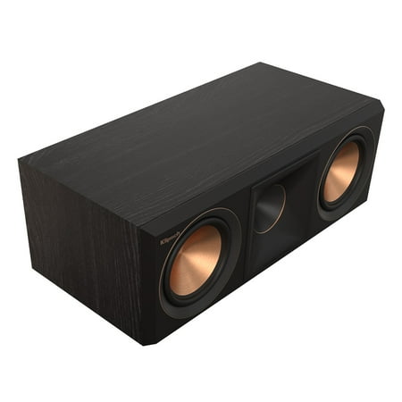 Klipsch - Reference Premiere Series Dual 5.25" 400-Watt Passive 2-Way Center-Channel Speaker - Ebony