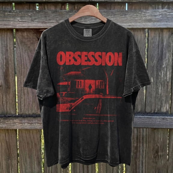 Obsession 2026 Gothic Horror Graphic Shirt, Vintage Thriller Movie Tee, Retro Halloween Film T-Shirt, Horror Cinema Fan Gift