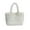 White, variant on HOZVOMI Trendy Large Capacity Soft Fabric Tote Bag For Women Stylish Shoulder Handbag With Elegant Style And Comfortable Handle For Daily Use