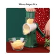 thumbnail image 2 of Yeacher Multifunctional Rotary Drum Vegetable Cutter Shredder Slicer Grater Kitchen Tool DIY Set Manual Manuomotive Mini Size Portable Washable for Daily Housework Meal Cooking, 2 of 8
