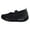 Black, variant on Orthotic Air Cushion Walking Shoes for Women Lightweight Comfortable Slip on Sock Platform Wedge Chunky Nursing Sneakers Non Slip Work Loafers Beige Size 6.5