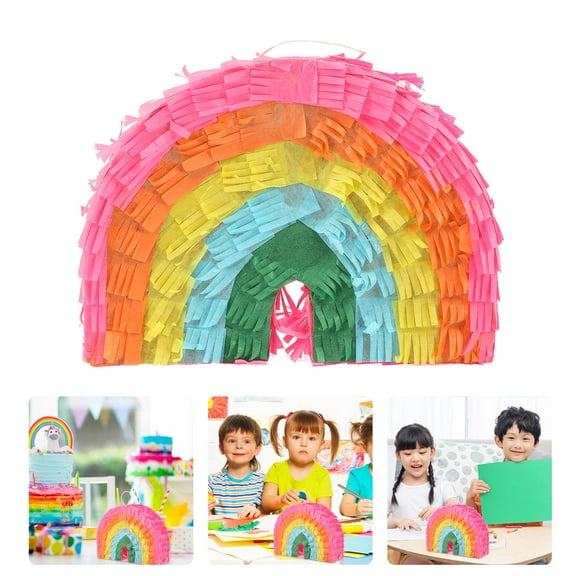 NICEXMAS Cake Decoration Pinata Paper Party Decoration for Kids 1Set