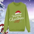 thumbnail image 5 of Linfrsh Christmas Top for Kid Family Matching Holiday Pajamas 100% Organic Cotton for Men, Women, Kids, Toddlers, Baby Boys, Girls, Unisex Green,5Y, 5 of 6