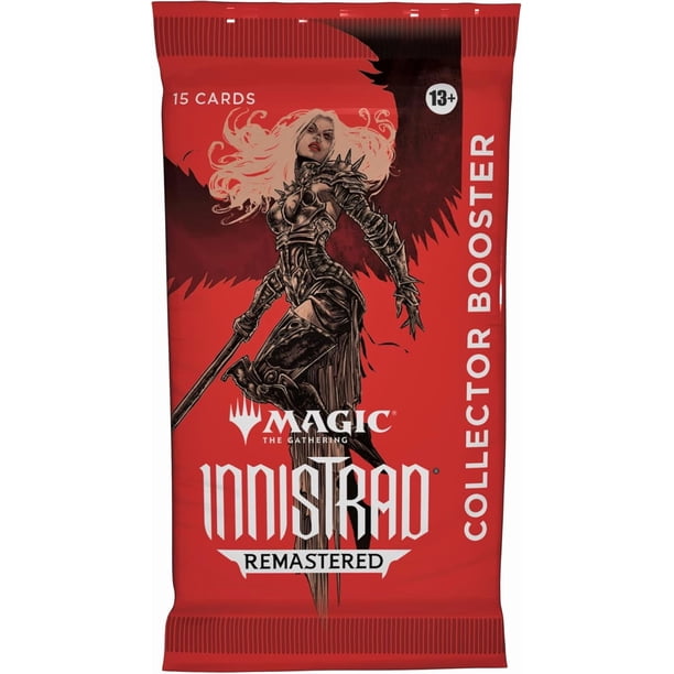 Magic: The Gathering Innistrad Remastered Collector Booster Pack - 15 MTG Cards