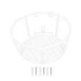 thumbnail image 3 of Flower Pot Holder, Super Anti-Rust Performance Hanging Baskets, Long-Term Use Durable For Kitchen Garden Windowsill Balcony Blanc, 3 of 8