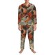 thumbnail image 3 of Balery Gigantic Skull In Clouds Pijama para Hombre de Dos Piezas con Manga Larga, Conjunto de Dormir y Descanso Suave con Bolsillos-X-Large, 3 of 7