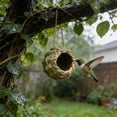 thumbnail image 6 of Hummingbird Houses, Hummingbird Houses for Outside Hanging, Natural Hanging Bird Nesting, Hand Woven Hummingbird Nest, Wren, Finch Bird House for Garden Window Outdoor Home Decoration, Small, 6 of 9