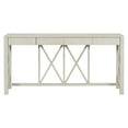 thumbnail image 4 of Harper & Bright Designs Vintage Console Table with Drawers, Acacia Wood Sofa Table with Open Bottom Storage, Beige, 4 of 14