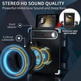 thumbnail image 3 of Máquina de Karaoke voijump Bocina Bluetooth Portátil con 4 Micrófonos, 3 of 8