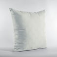 thumbnail image 3 of Plutus Vanilla Diamond Shiny Fabric With Embroydery Luxury Throw Pillow - Double sided 24" x 24", 3 of 4
