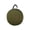 Green, variant on 3Inch Zipper Sports Outdoor Headphone Bag Hanging Keychain Round Mini Coin Purse Dog Treat Pouch Portable Earbud Storage Case Travel Organization Nylon Material 3PC