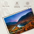 thumbnail image 6 of Elephant Stock Autumn In New Hampshire Wall Art - Horizontal Canvas Wall Art - Living Room Wall Decor - Nature Canvas - Blue And Orange Decor - 45" x 30", 6 of 8