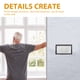 thumbnail image 3 of 2 cubiertas autoadhesivas para enchufes de pared, impermeables y adhesivas., 3 of 8
