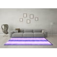 thumbnail image 3 of Ahgly Company Indoor Rectangle Abstract Purple Contemporary Area Rugs, 6' x 9', 3 of 4