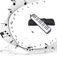 thumbnail image 3 of Accesorios para Instrumentos Musicales Eigraketly Melodica 32 Teclas Negro YQ0407-01B, 3 of 6
